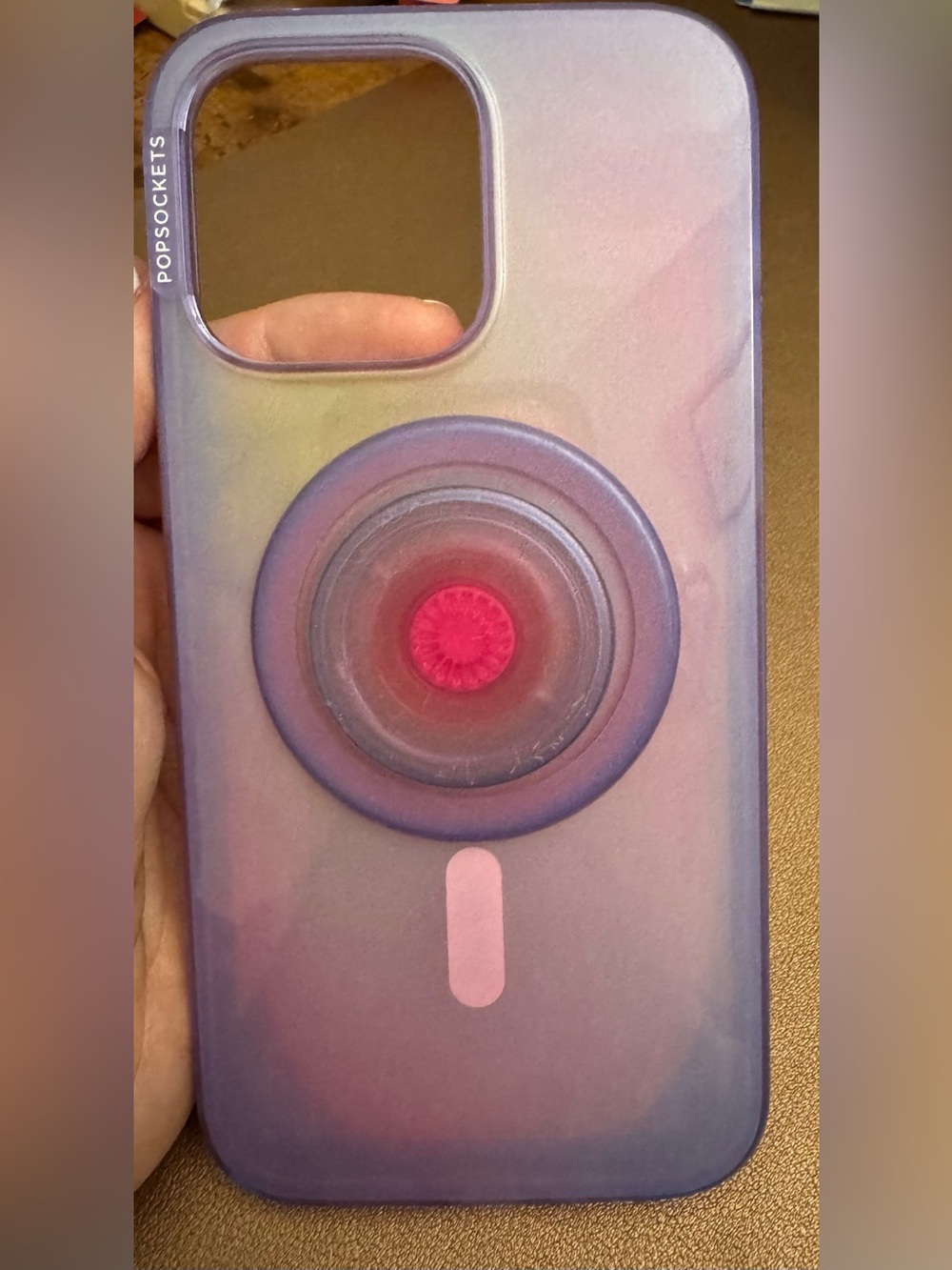 GUC iPhone 15 pro max otter box, MagSafe, with pop socket  magnet